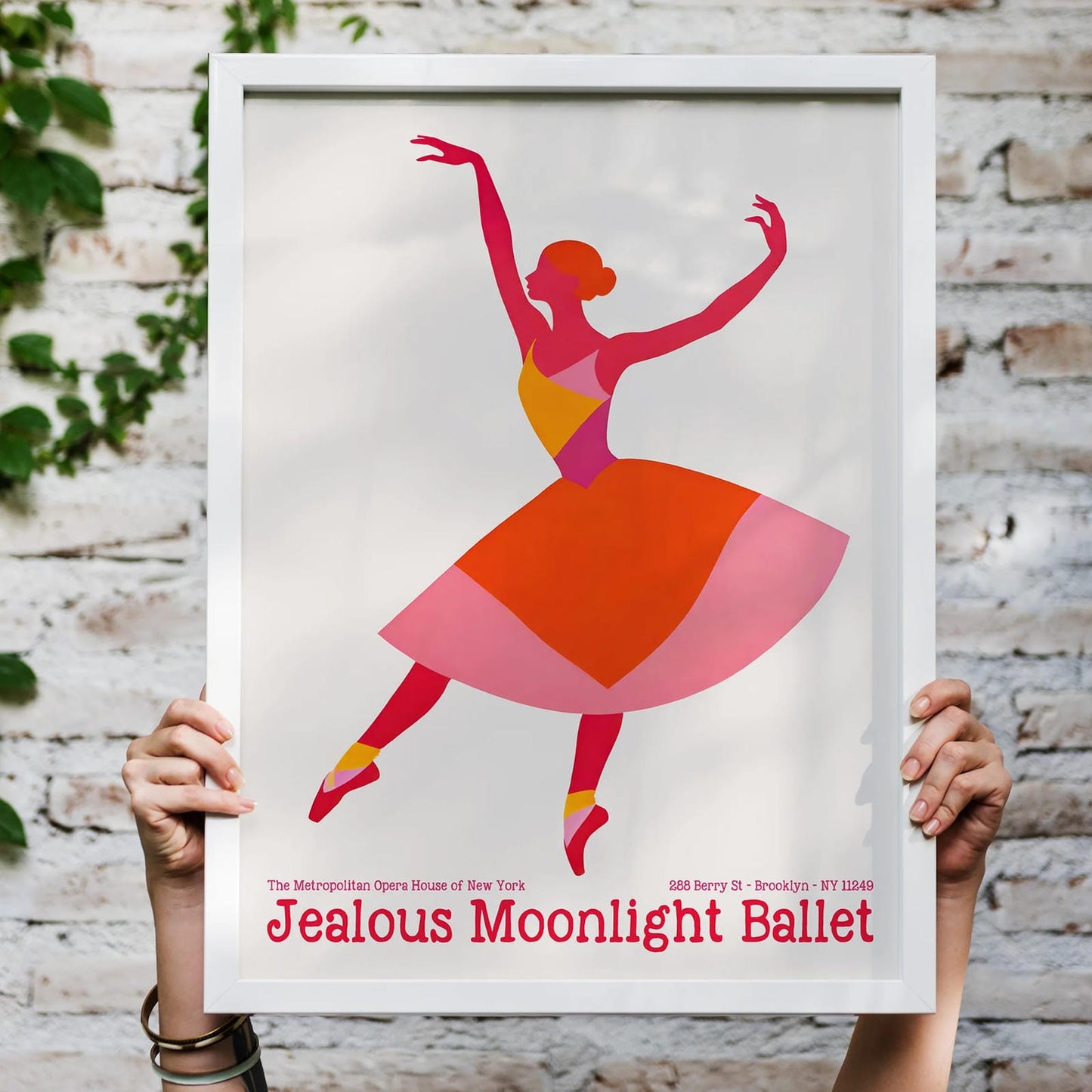 Jealous Moonlight Ballet NYC Poster