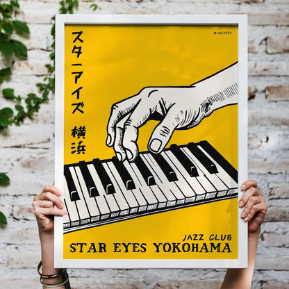 Yokohama Jazz Club Poster Print