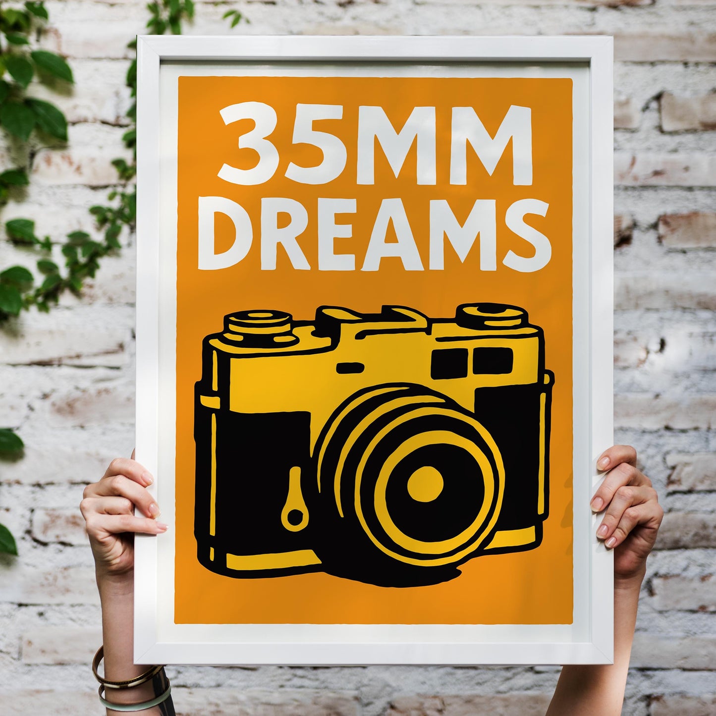 Bold 35mm Camera Print