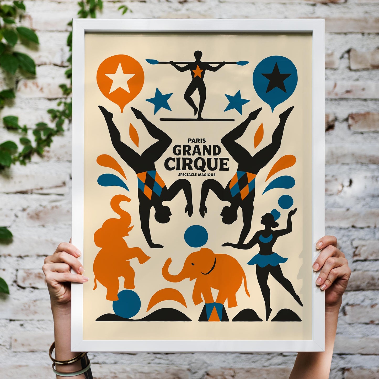 Grand Cirque Vintage Poster