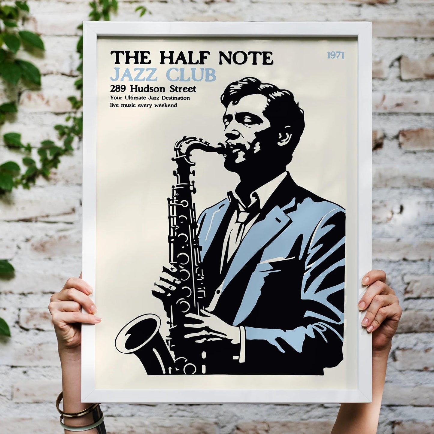 The Half Note Jazz Club Poster