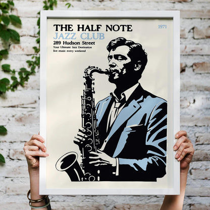 The Half Note Jazz Club Poster