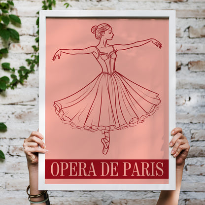 French Opera De Paris Poster