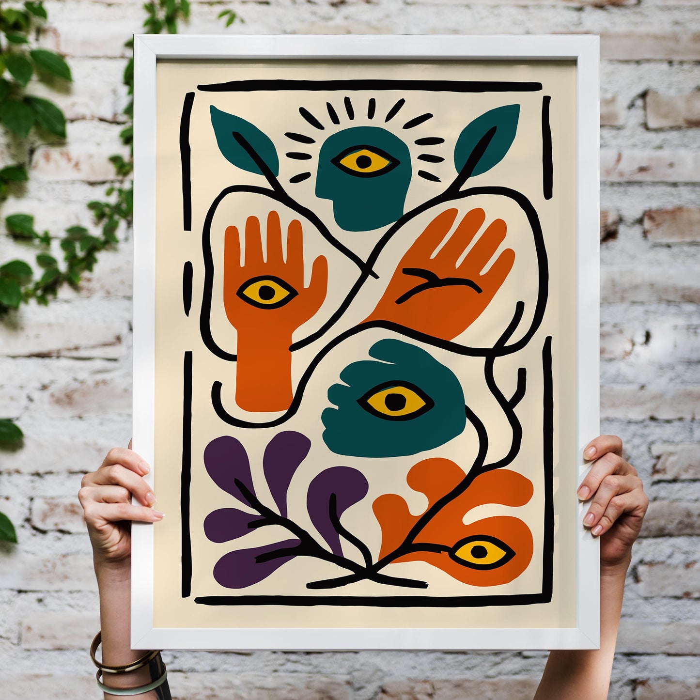 Mystic Eyes Wall Art