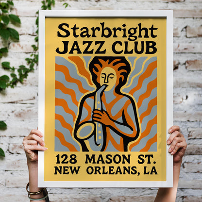 Starbright Jazz Club Poster