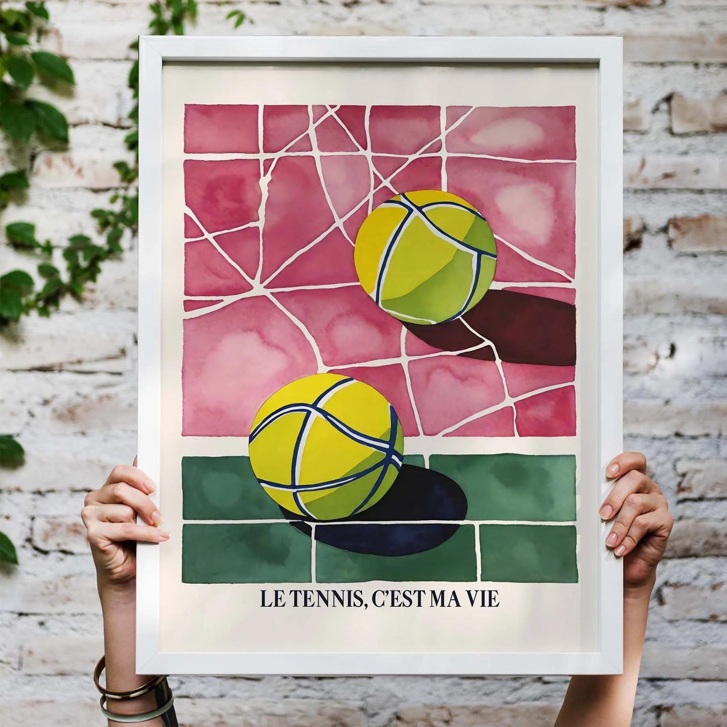 Tennis Is My Life Poster