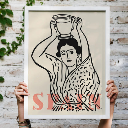 Spain - Line Art Prints