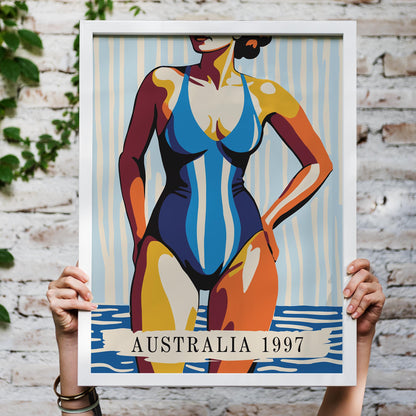 Australia 1997 Swimsuit Poster