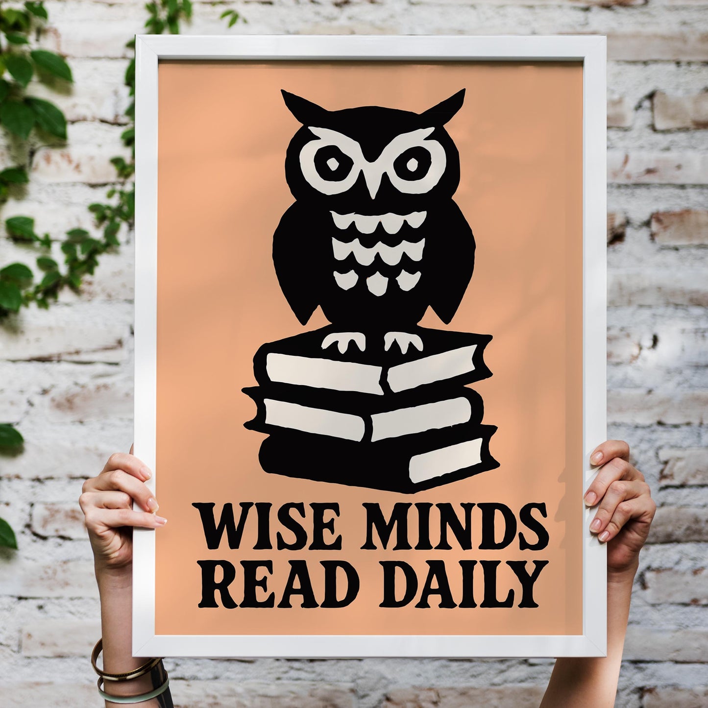 Wise Owl Poster Print
