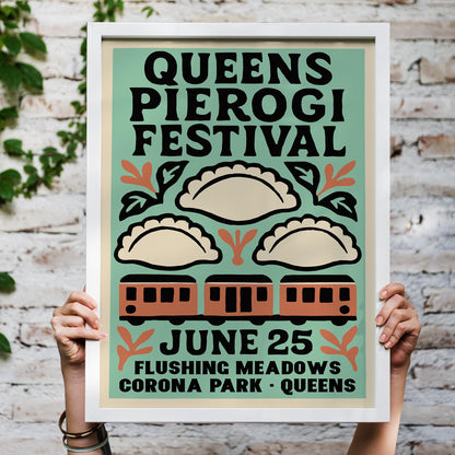 Queens Pierogi Festival Poster