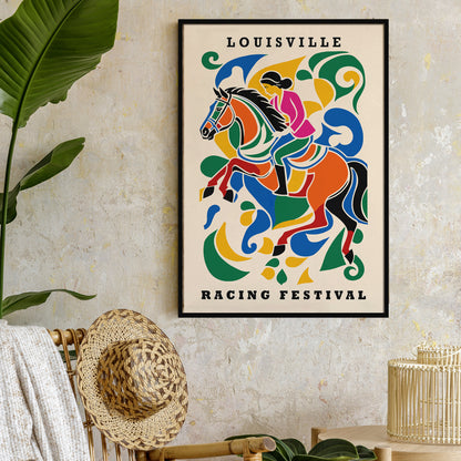 Louisville Racing Festival Poster