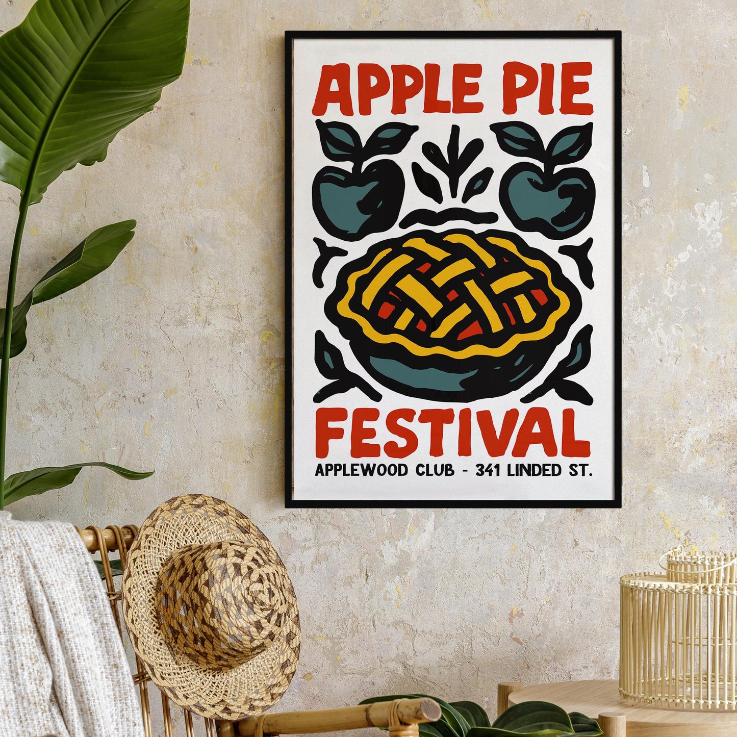 Apple Pie Festival Poster