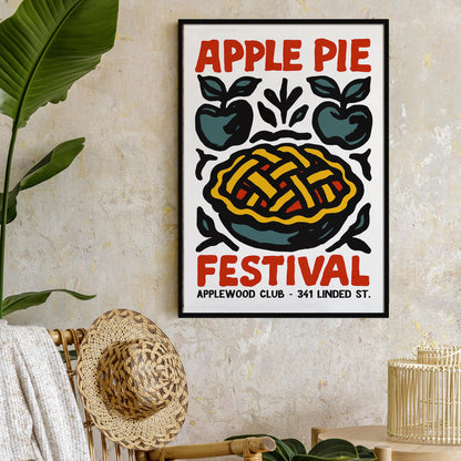 Apple Pie Festival Poster