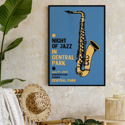 2003 Night of Jazz NYC Poster