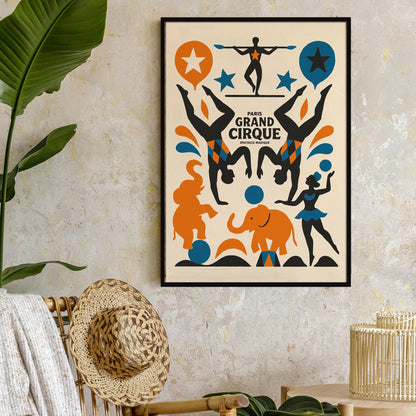 Grand Cirque Vintage Poster