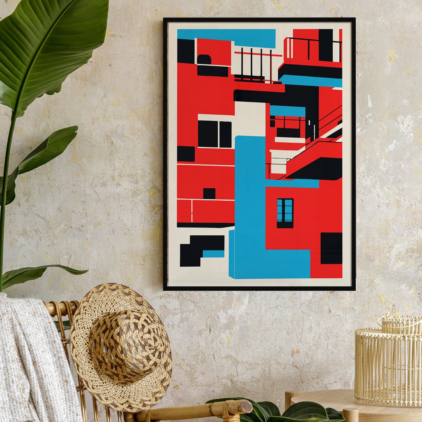 Bauhaus Architecture Poster