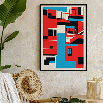 Bauhaus Architecture Poster
