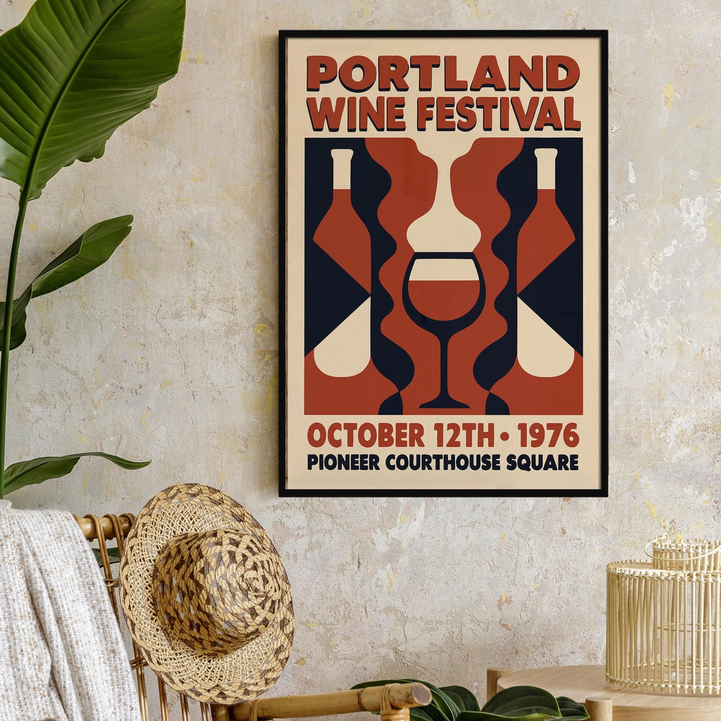Portland Wine Festival Poster
