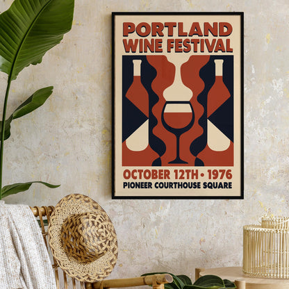 Portland Wine Festival Poster
