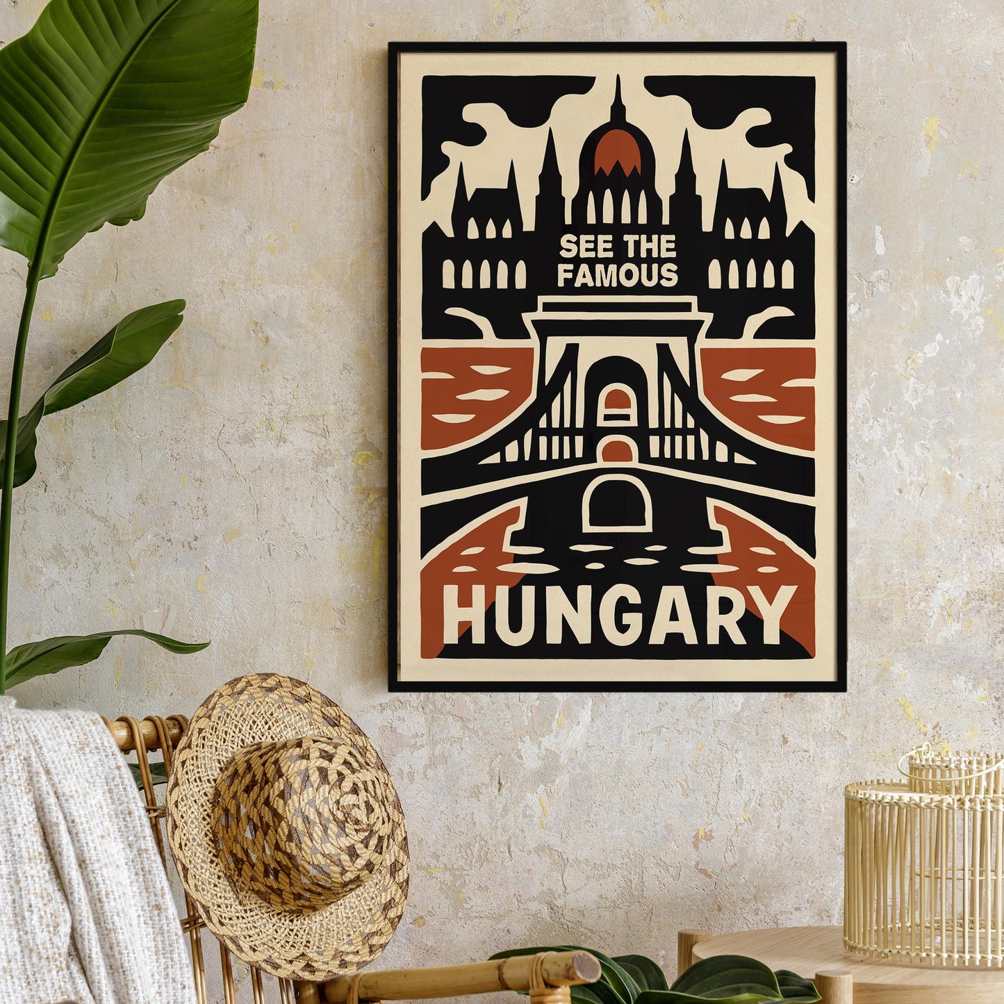 Hungary Travel Poster Print