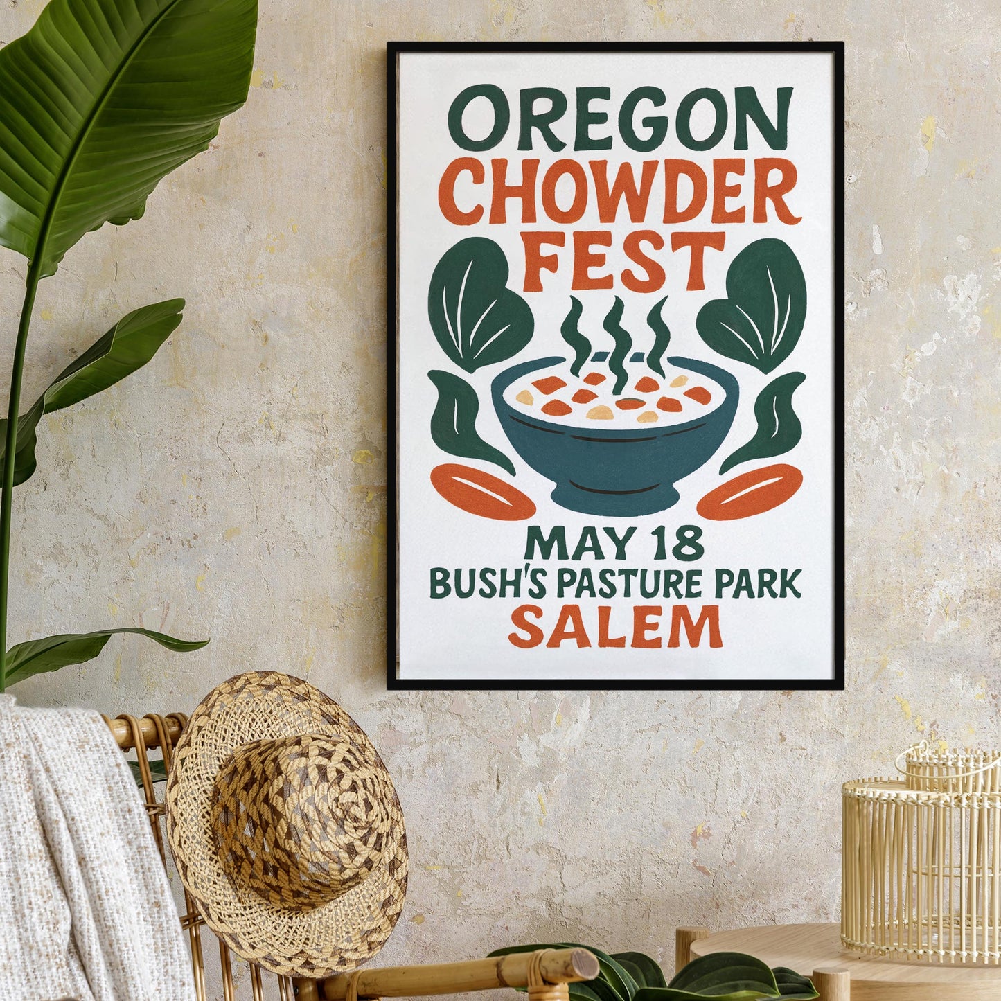 Oregon Chowder Fest Poster