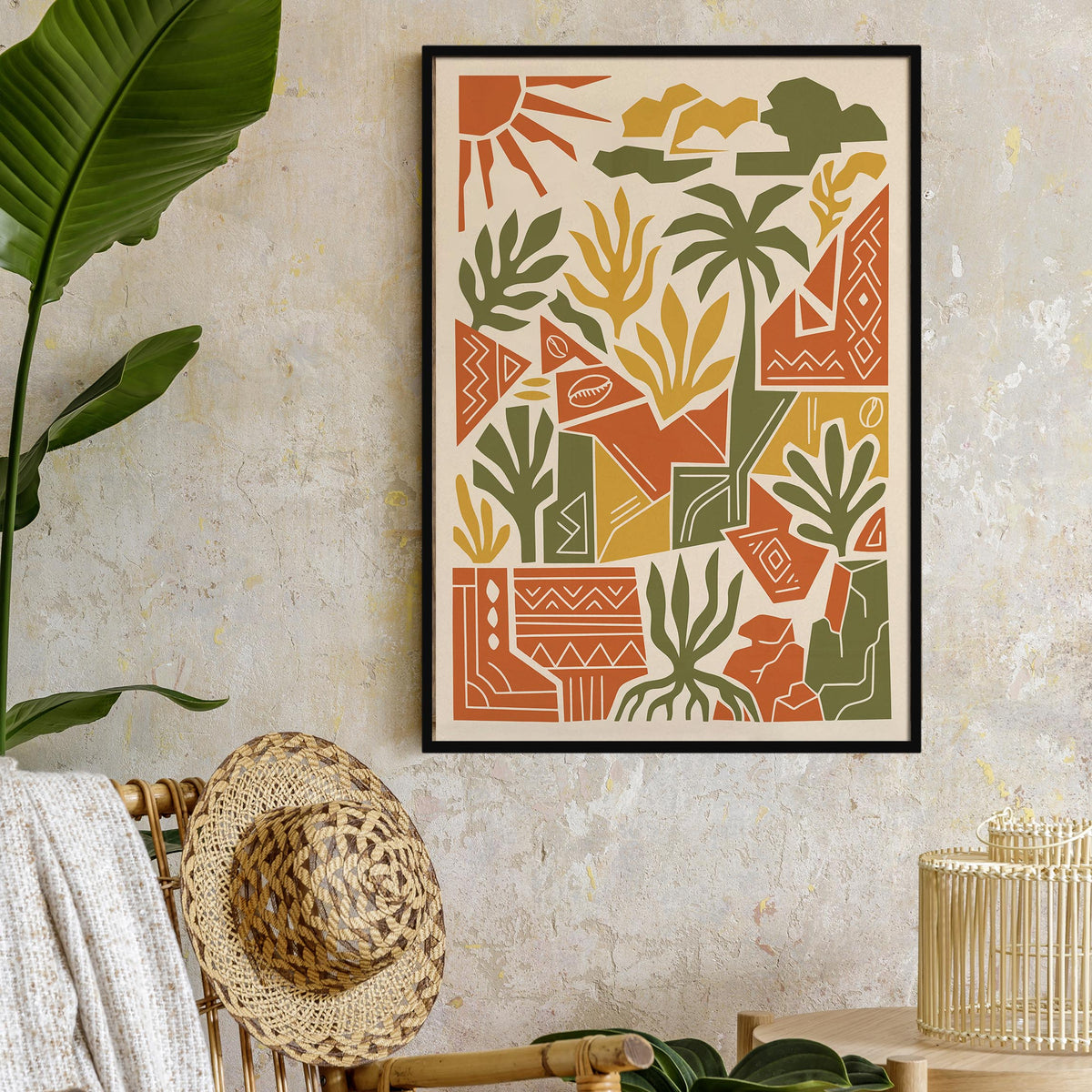 Stay Rooted Bohemian Poster