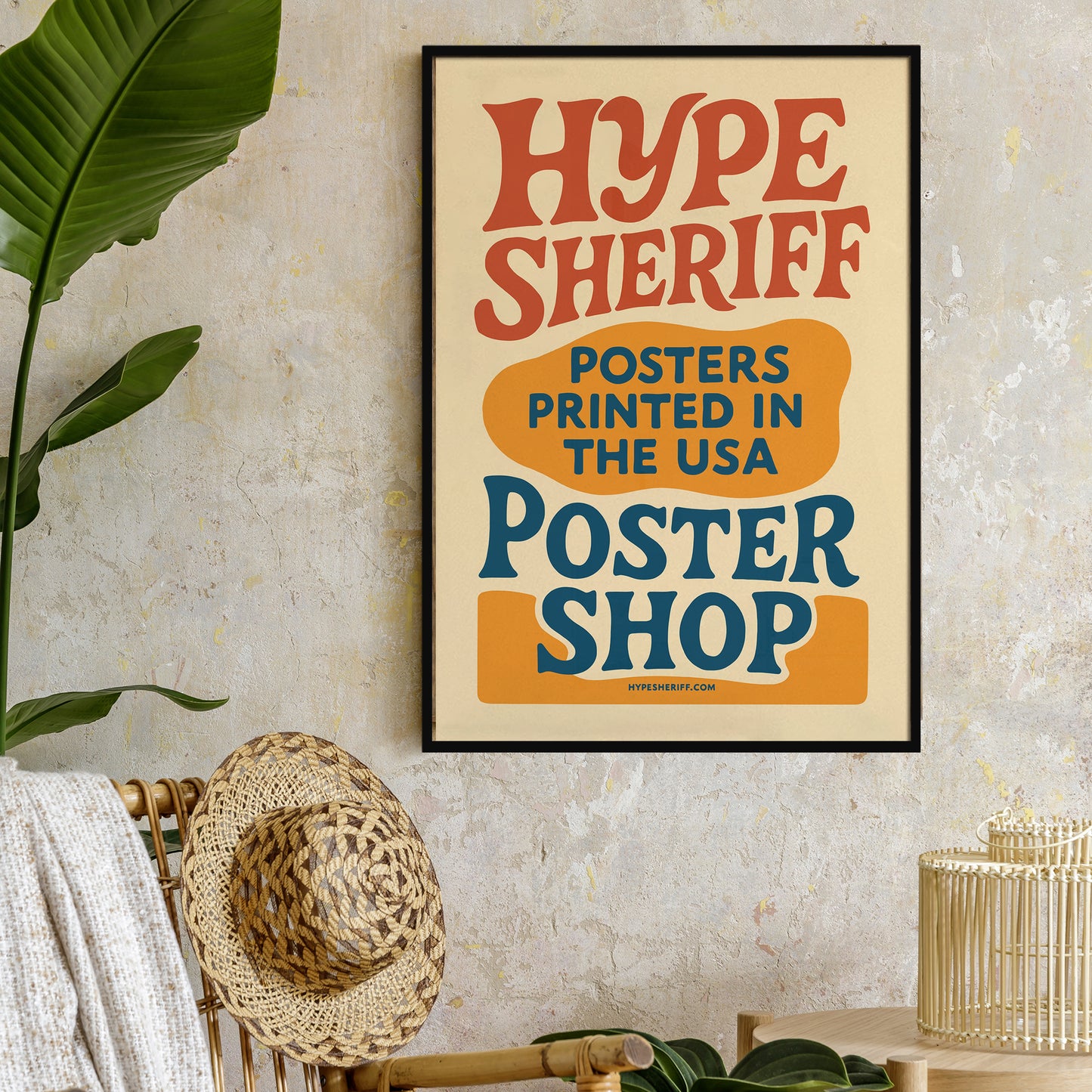 Retro Poster Store Poster Print