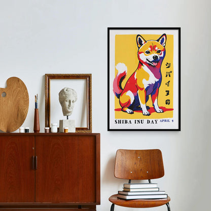 Shiba Inu Day Cute Poster