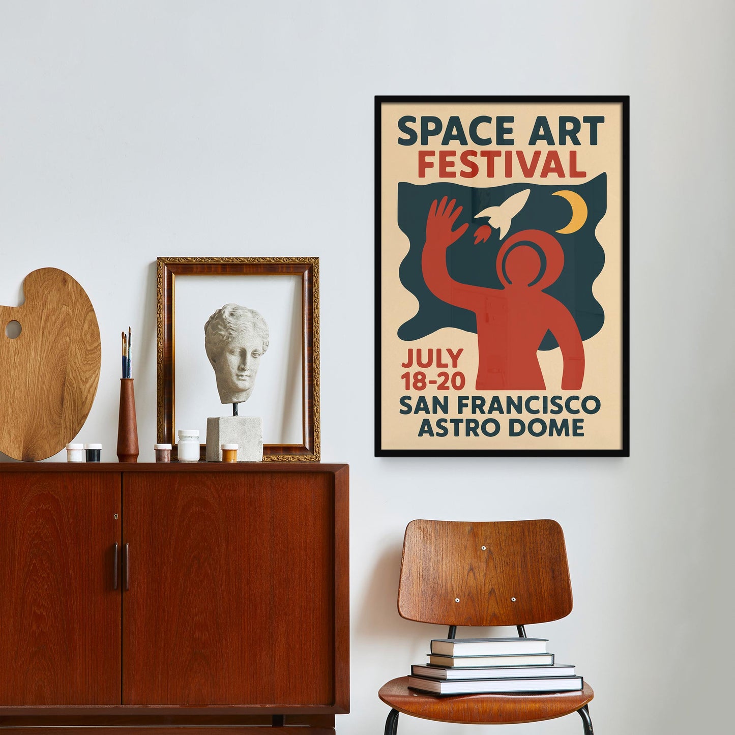 Space Art Festival Poster