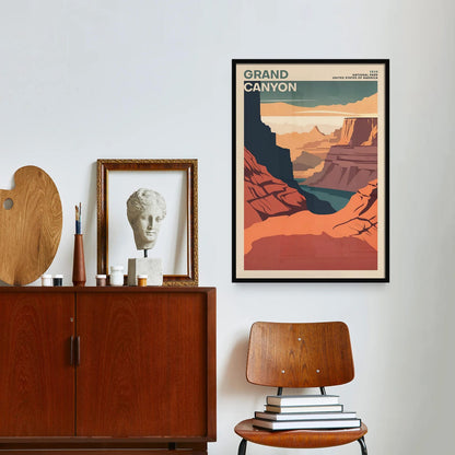 Grand Canyon Retro Poster