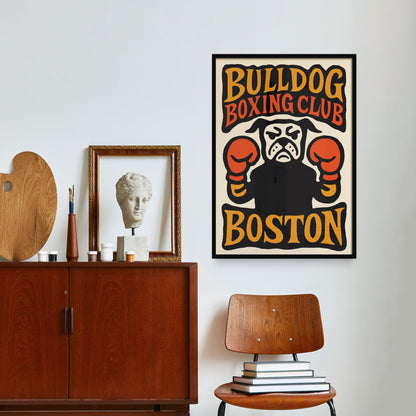 Bulldog Boxing Club Poster