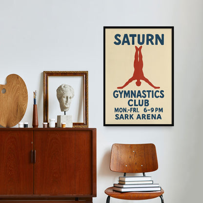 Saturn Gymnastics Club Poster