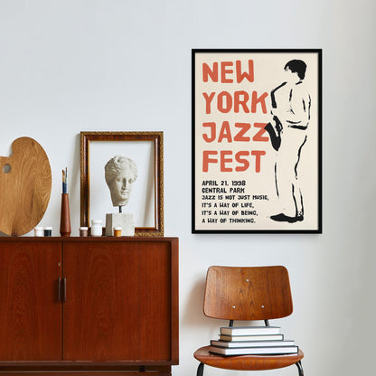 New York Jazz Fest Poster