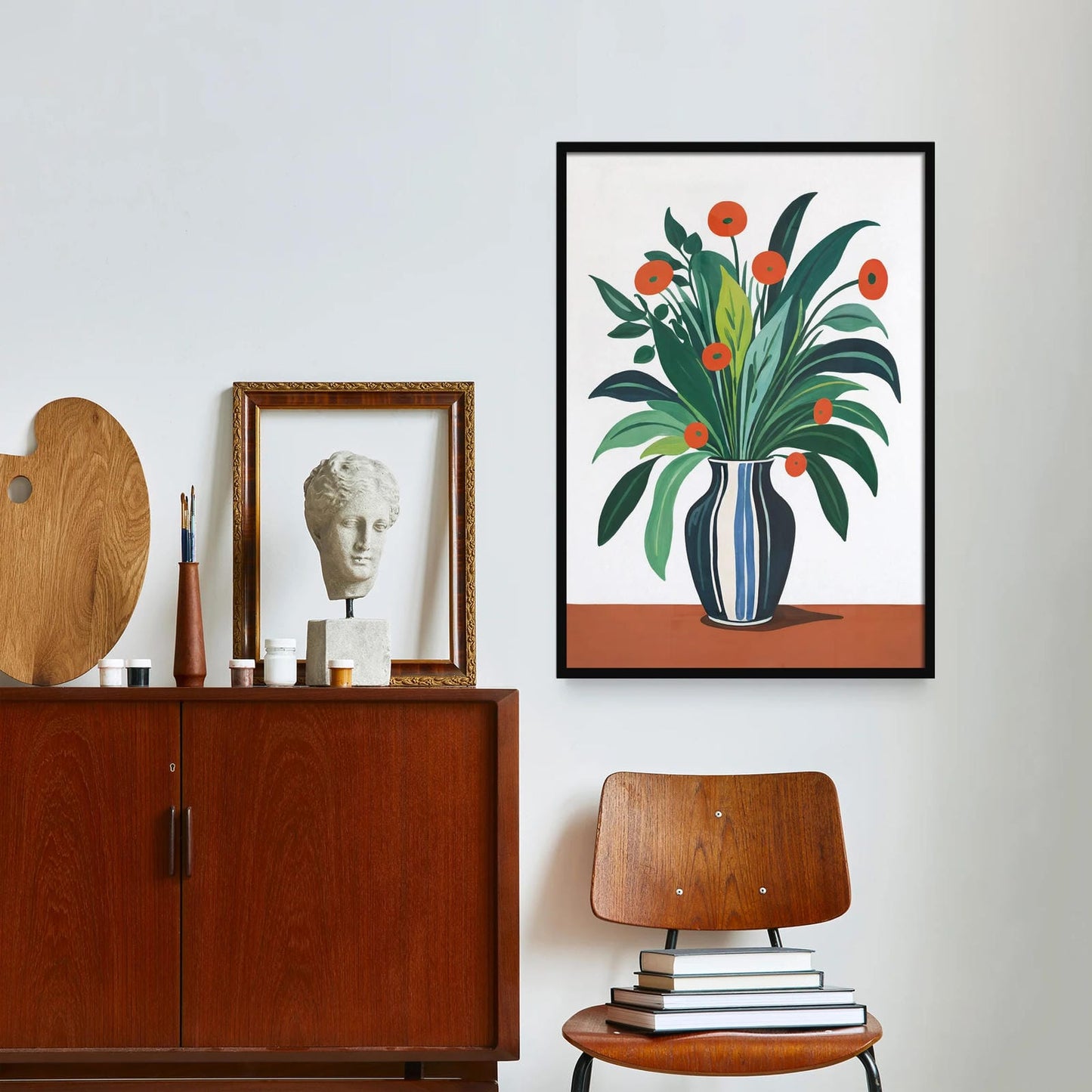 Modern Vase Wall Art Print