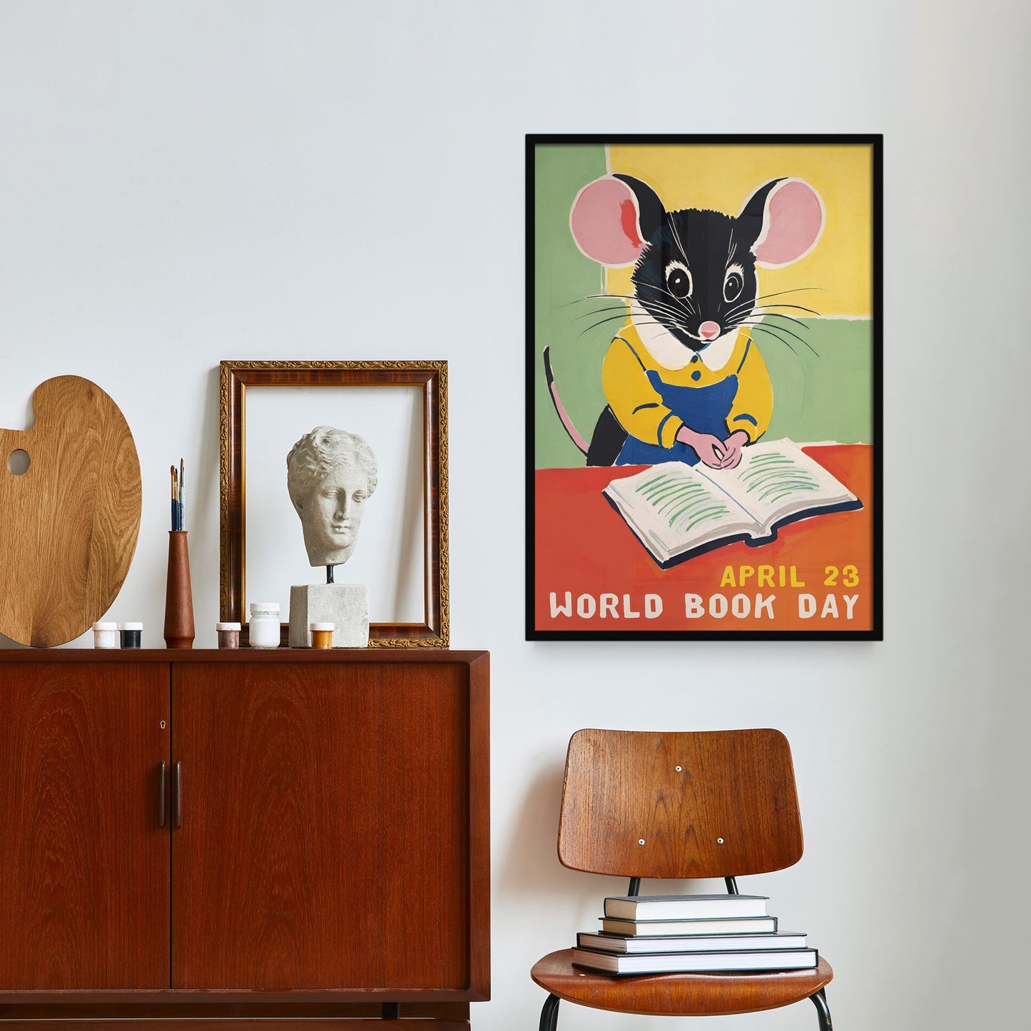 World Book Mouse Poster