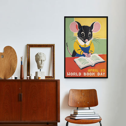 World Book Mouse Poster