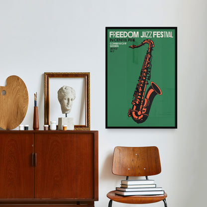 Freedom Jazz Festival 1987 Poster