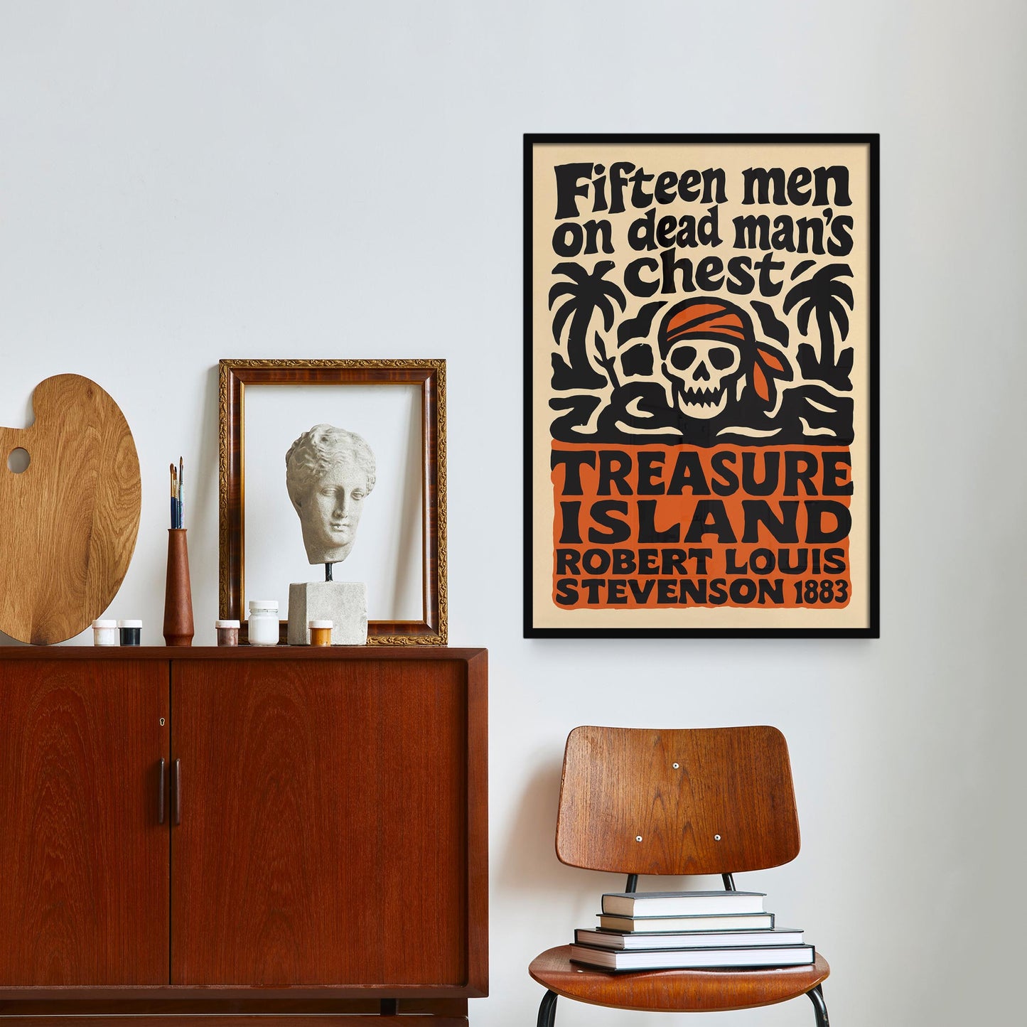 Treasure Island Vintage Poster