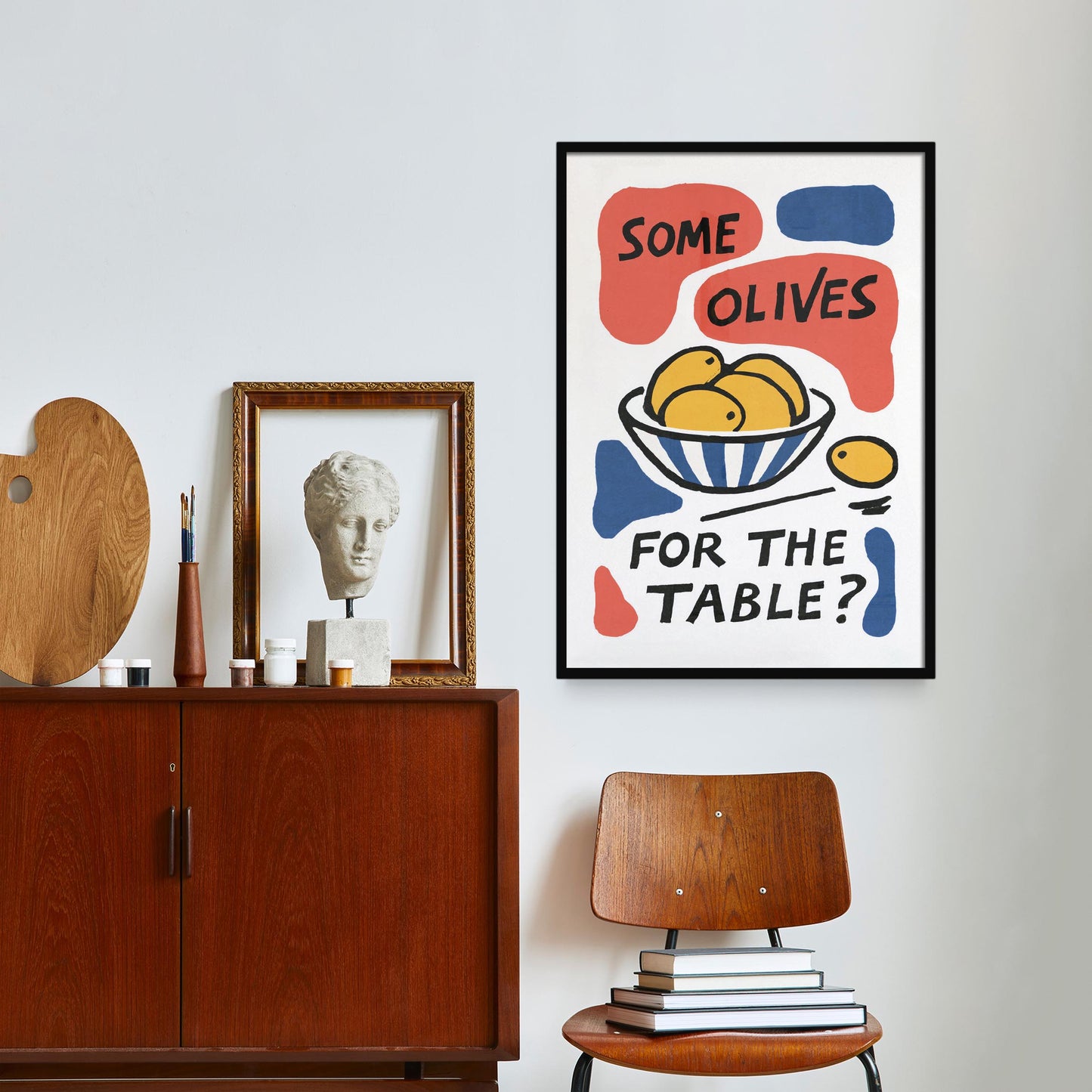 Olives For The Table Print