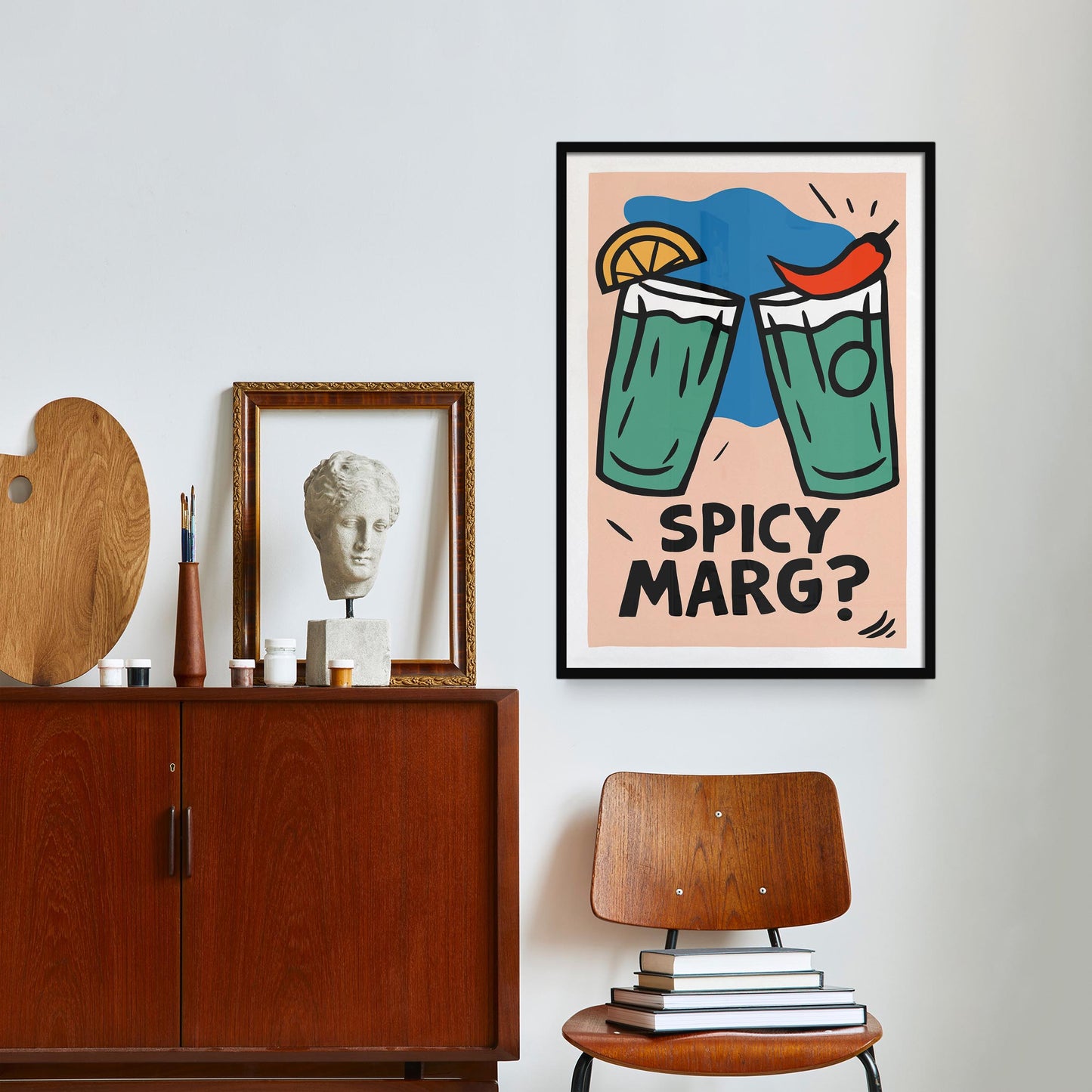 Spicy Margarita Poster