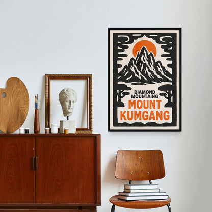 Mount Kumgang Poster Print