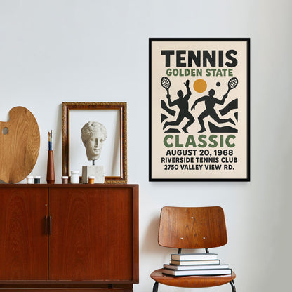 Tennis Classic Poster Print