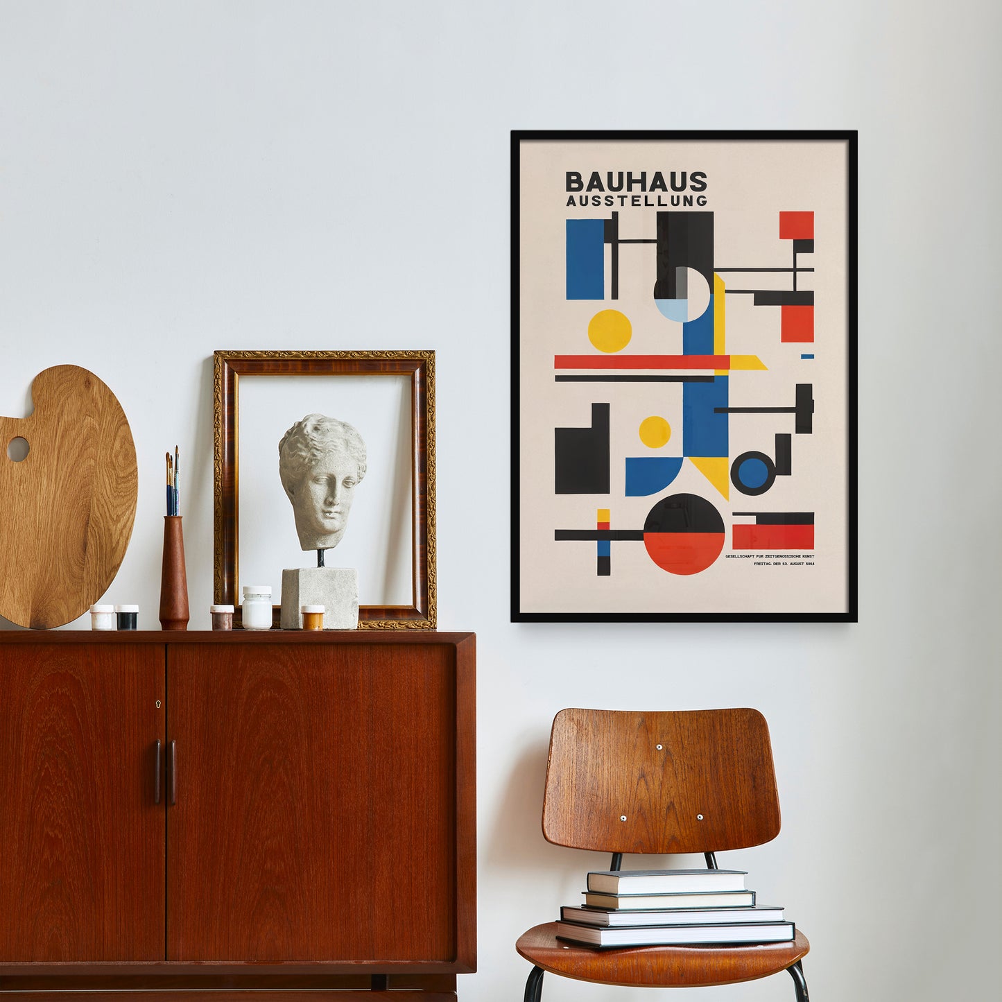 Bauhaus 1914 Abstract Shapes Poster