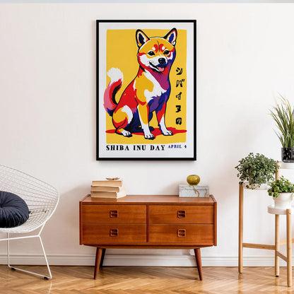Shiba Inu Day Cute Poster