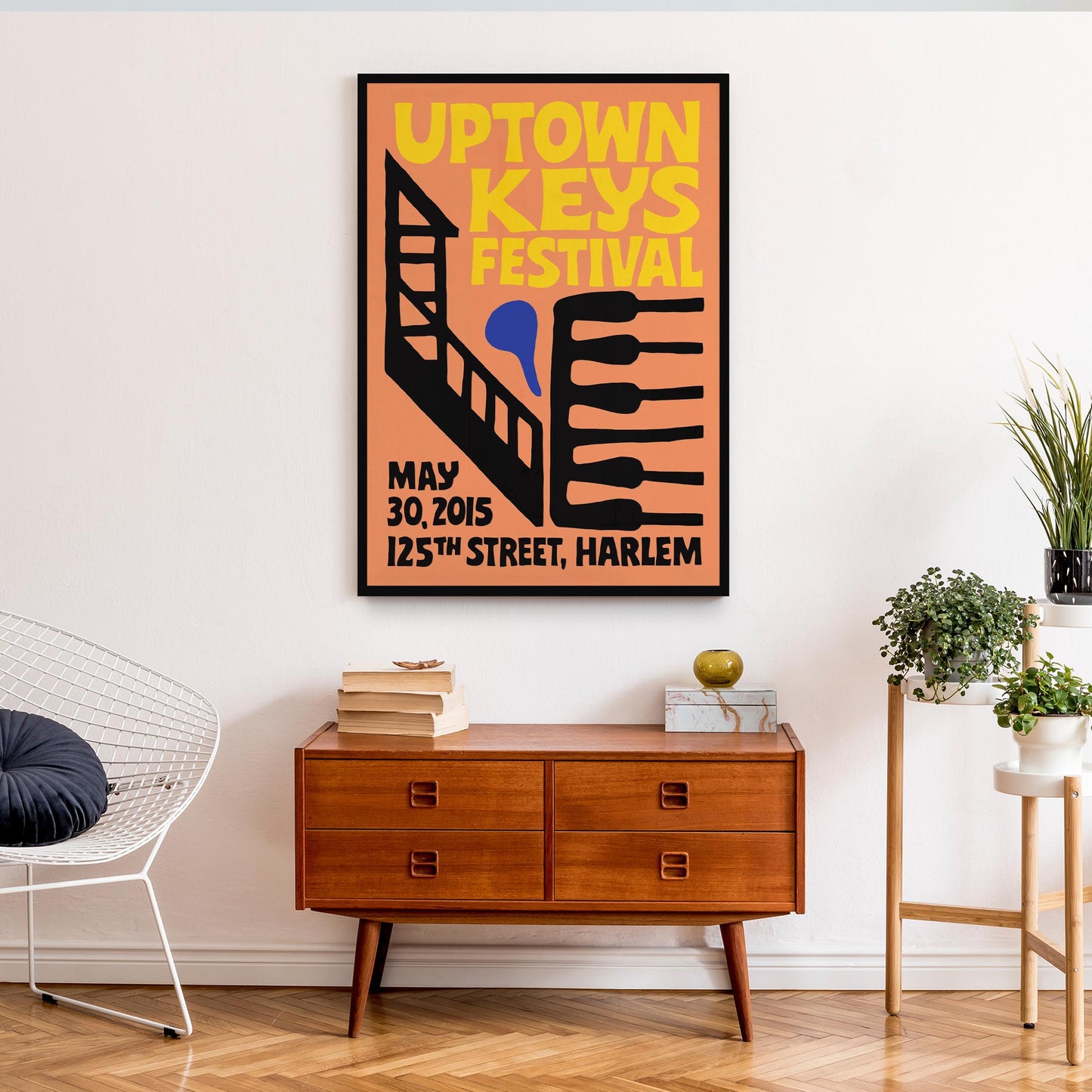 Uptown Keys Festival Poster