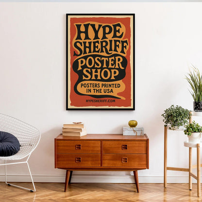 Retro HypeSheriff Poster Shop
