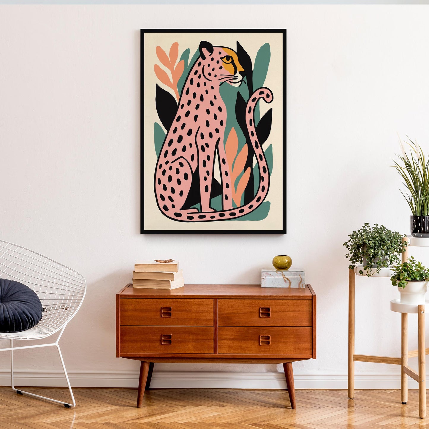 Spotted Cat Art Print