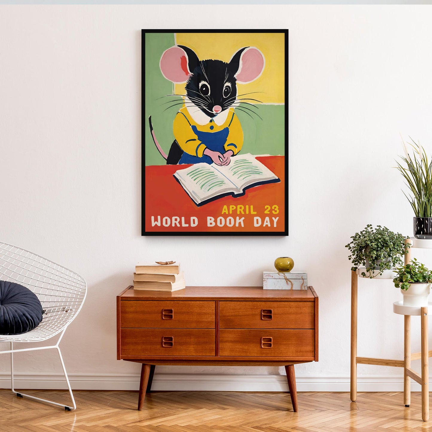 World Book Mouse Poster