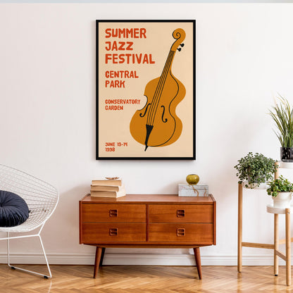 Summer Jazz Festival Poster