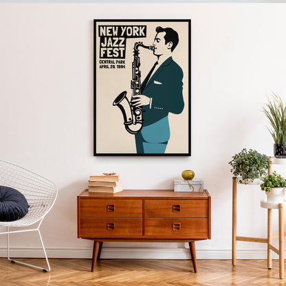 New York Jazz Fest Print